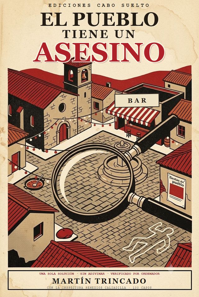 Portada del libro El pueblo tiene un asesino, de Martín Trincado